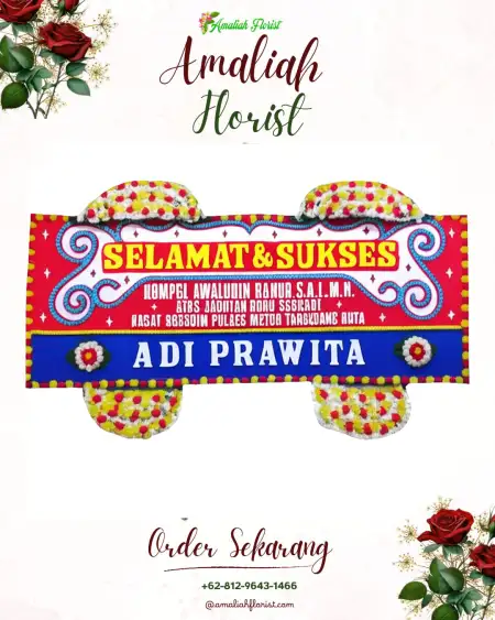 Papan Bunga Ucapan Selamat Awinbon